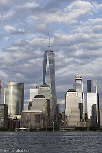 das One World Trade Center in Lower Mahattan