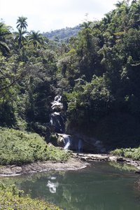 beim Arroyo Trinitario-Wasserfall