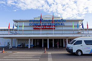 Airport Vientiane in Laos