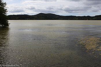 Blick über den Schwefelsee Lagoa das Furnas