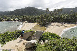 beim Cabo San Juan del Guia im Tayrona Nationalpark