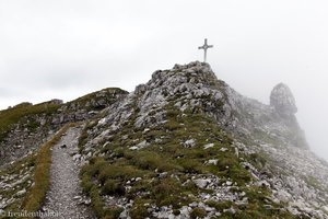 Aufstieg zum Gipfelkreuz