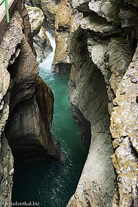 Die Breitachklamm bei Tiefenbach im Allgäu.