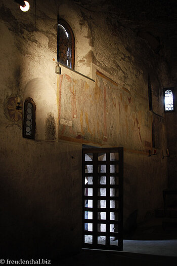 in den Katakomben von Salzburg