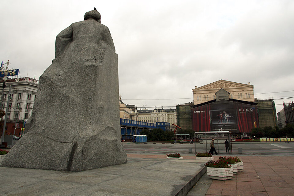 Karl-Marx-Denkmal in Moskau