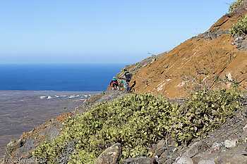 Wanderweg zum den Pico Redondo