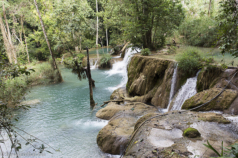 Sinterterrassen am Houay Se in Laos