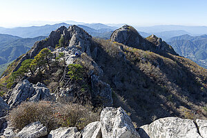 Auf den Gipfeln der Nationalparks in Südkorea