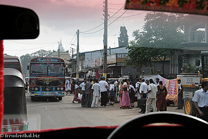 Straßenszene in Matale