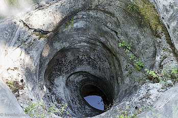 Der Gletschertopf bei Scheffau