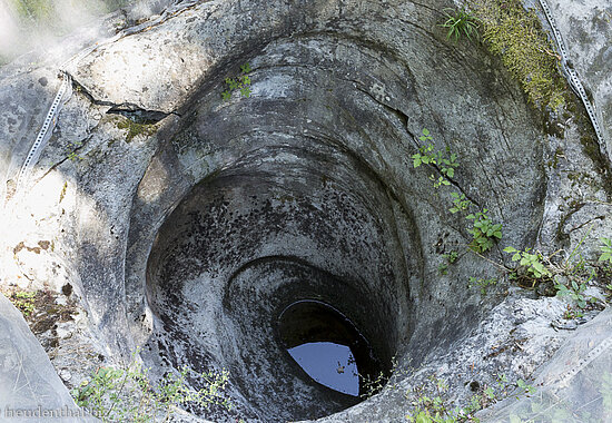 Der Gletschertopf bei Scheffau