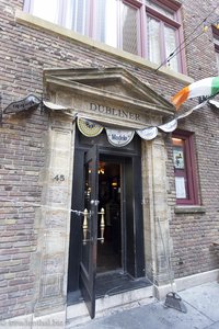 Dubliner Irish-Pub in der Stone Street von New York