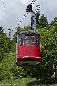 Gondel der Telecabina Sinaia