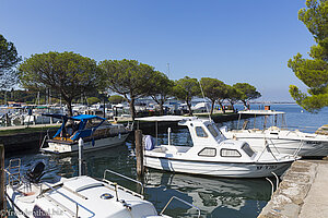 Am Kanal Fazan in Portoroz