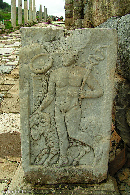 Relief bei Ephesos in der Türkei