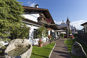 Das Hotel Alpenhof in Saltaus