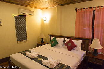 Gemütliche Zimmer in der Villa Saykhamm