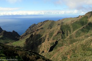 Blick über das Tenogebirge nach La Palma