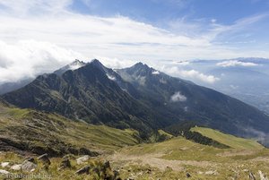 Ein herrlicher Blick über die Sarntaler Alpen