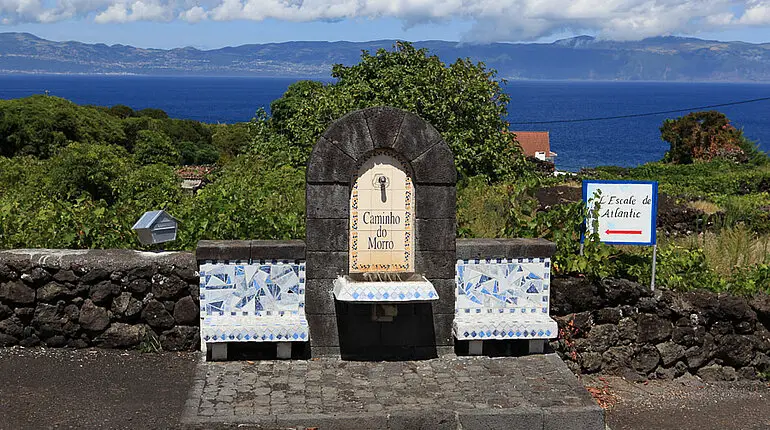 öffentlicher Trinkwasserbrunnen in Piedade