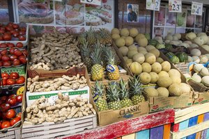 Obst- und Gemüseladen in Chinatown