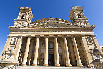 die Rotunda auf Mosta in Malta