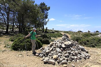 Abzweig nach Valldemossa bei Arxidux