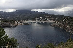 Blick in die Bucht von Port de Sóller