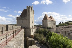 Gallo-romanische, nördliche Stadtmauer von Carcassonne