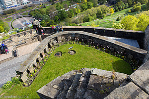 der Hundefriedhof im Edinburgh Castle