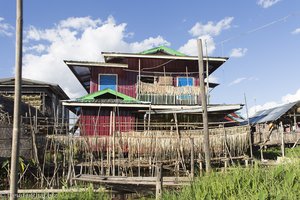 unterwegs auf dem Inle-See zum Nga Phe Chaung Kloster