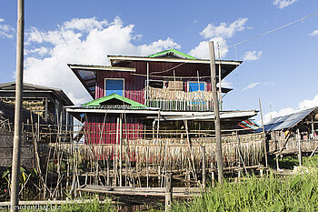 unterwegs auf dem Inle-See zum Nga Phe Chaung Kloster