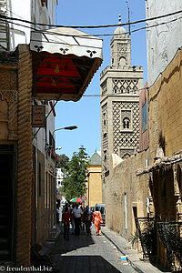 Minarett der Moschee Jamaa el Kebir in Casablanca