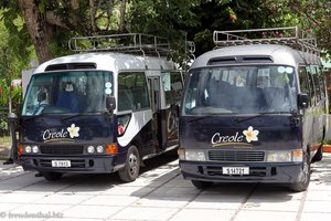 Ausflugsbusse von Creole Travel