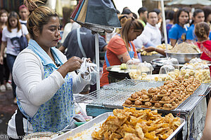 Garküche in Chinatown in Bangkok