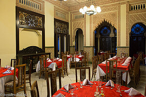 Restaurant im Palacio de Valle in Cienfuegos