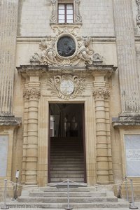 prächtiger Eingang zum Palazzo Vilhena in Mdina