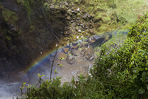 Cascada De La Virjen beim Puracé Nationalpark