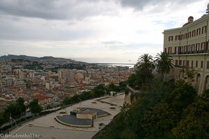 Blick hintenrum über Cagliari