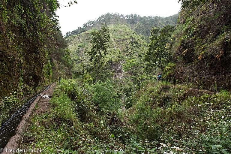 Levadaschlaufe bei der Levada do Moinho