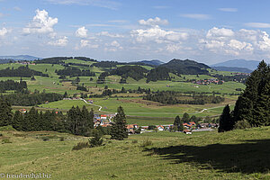 Aussicht Voralpenland