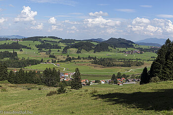 Aussicht Voralpenland