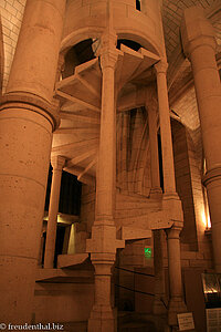 Wendeltreppe im großen Saal