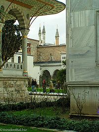 Beim Harem des Topkapi Sarayi in Istabul.