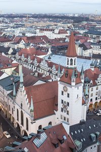 Ein Blick auf München vom Alten Peter