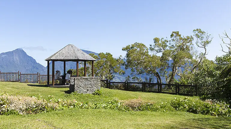 Panoramaplateau bei der Gîte de Bélouve