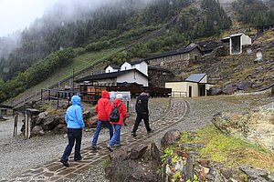 auf dem Weg zur Erzaufbereitung Ridnaun