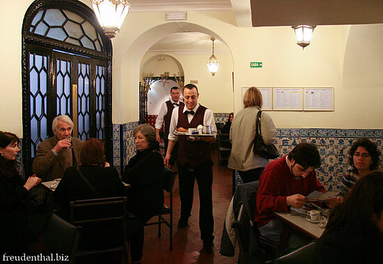Ein portugiesisches Kaffeehaus