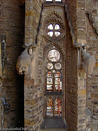 Fenster der Sagrada Familia