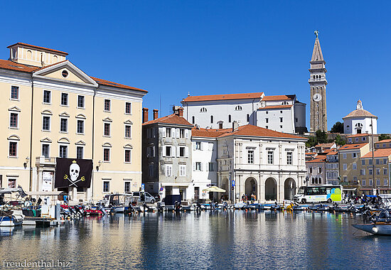Im Hafen von Piran